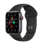 Apple Watch SE Space Grey Aluminium Case with Sport Band 40mm Cellular