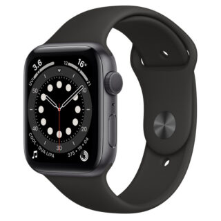 Apple Watch Series 6 Space Grey Aluminium Case with Sport Band 44mm GPS